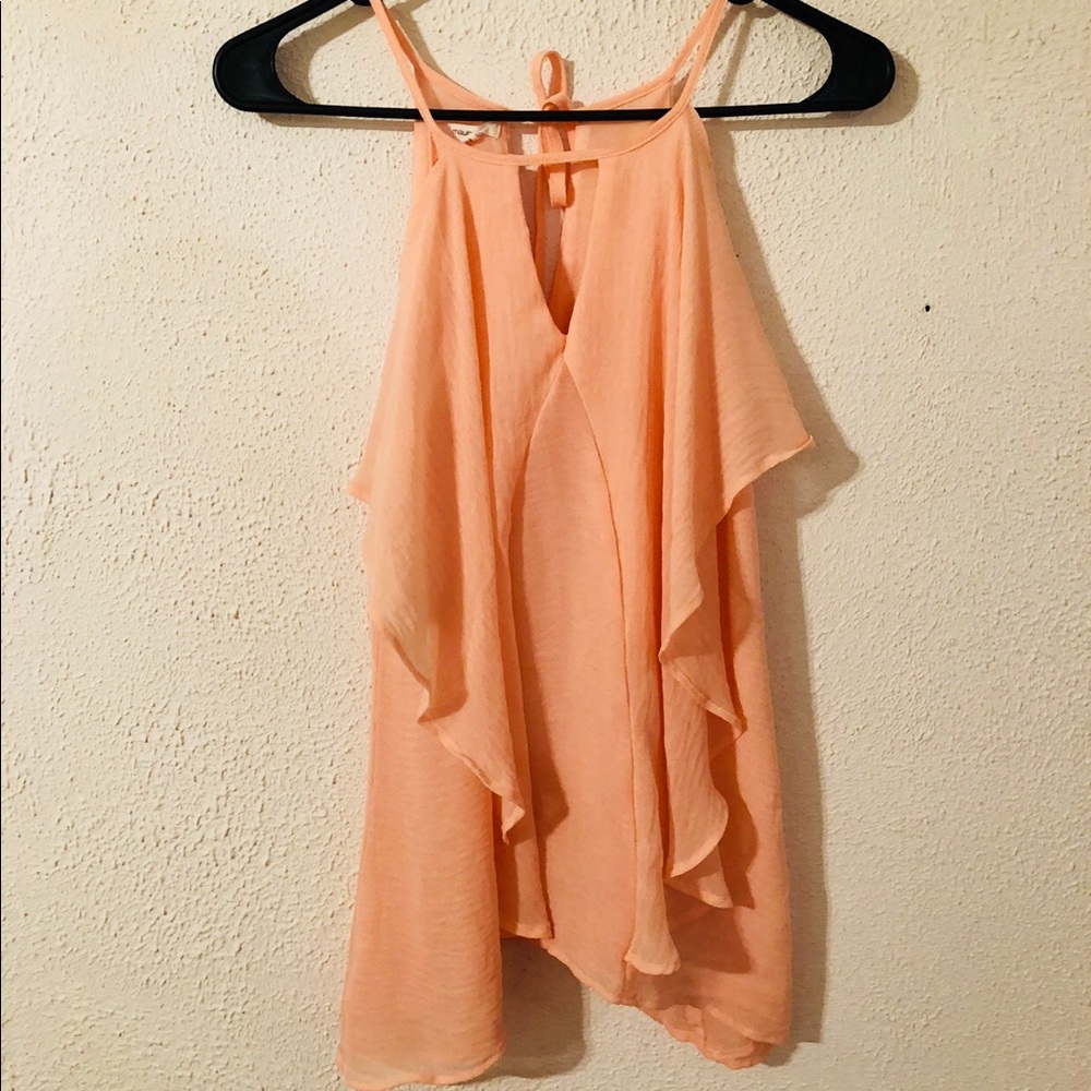 Light peach tank (SOLD)
